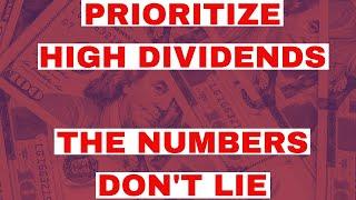 This is Why You Should Invest for High Dividends OVER Growth