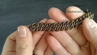 How to make GSG (Great Southern Gathering) Weave Tutorial Мастер Класс #chainmaille #tutorial