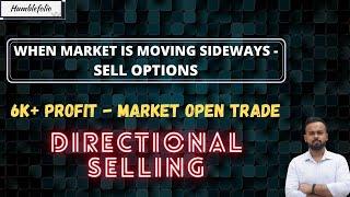 Making Money at Market Open - Selling || Joshua Victor ||Price Action||Live Trading||Option Scalping