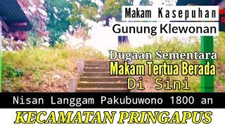 DI PUNCAK BUKIT KLEWONAN ADA MAKAM PEJABAT KERATON #jejakleluhur #sejarah #blusukan #misteri #makan