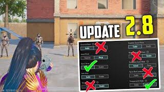 Update 2.8 | Best Sensitivity Setting + Control Code to Improve Headshot and Aim| BGMI/PUBG MOBILE