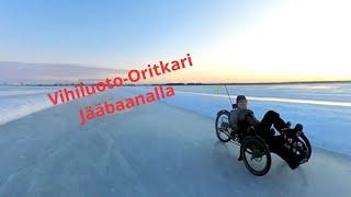 Vihiluoto-Oritkari jääbaanalla