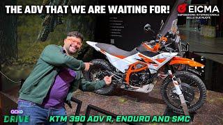 2025 KTM 390 Adventure R & Enduro R Unveiled At EICMA | India Launch In 2025