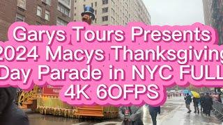 Garys Tours Presents the Macys Thanksgiving Day Parade 2024