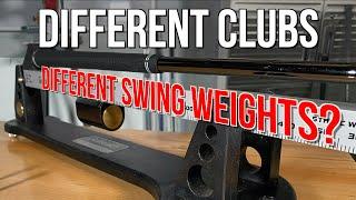 SWING WEIGHT CHANGES - Demonstrations on Adjusting Golf Club Weight