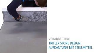 Triflex Stone Design – Aufkantungen mit Stellmittel