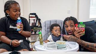 MUKBANG with MY SON  & WOO WOP!!