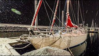 Sailing off from USA's Snowiest Town in the middle of WINTER