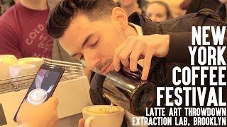 One Night in Brooklyn | Latte Art Throwdown, New York Coffee Festival 2017