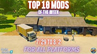 TOP 10 MODS OF THE WEEK - Farming Simulator 22