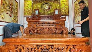 Phòng Thờ Đẹp Nhất Gỗ Hương Đá ? Đồ Gỗ Thành Quyên