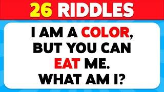 ONLY A GENIUS CAN SOLVE THESE RIDDLES  Brain Teasers & Riddle Quiz 