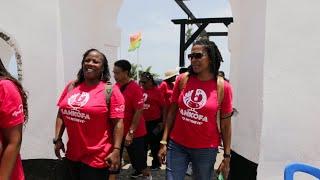 African American Church Visits Ghana - Elmina Castle & Assin Manso Slave River #diasporainafrica