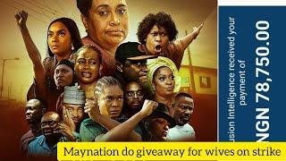 Massive Giveaway as May Edochie fans Gifts Vouchers worth Thousand of Naira  for her new Movie.....