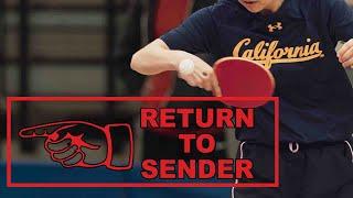 Simplifying the Serve Return with Pips | Table Tennis Tutorial