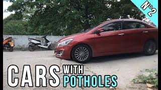 Cars Hitting MASSIVE Potholes (#2)