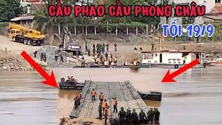 QUÁ BẤT NGỜ Nhìn Thấy CẦU PHAO ở Ngoài ĐỜI CẦU PHONG CHÂU