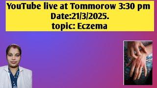 Ask with Arogyam Homoeo Clinic Live #Episode36 Date 21/3/25 Eczema ki HOMOEOPATHIC MEDICINE||