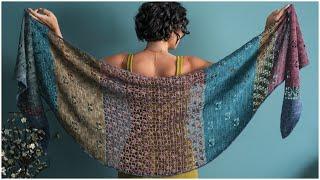 Step-by-Step: Learn to Crochet the Beautiful Butterfly Stitches for the Lavande Papillon Shawl!