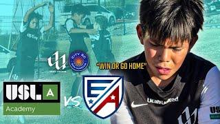 U13 UTAH UNITED VS CITY SC SAN MARCOS | WIN OR GO HOME - REAL SALT LAKE CLASSIC TOURNAMENT EPISODE 3