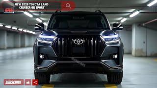 Toyota Land CruiserGR Sport 2026 Future Technology Innovation Modernization Encased in OffRoad Power