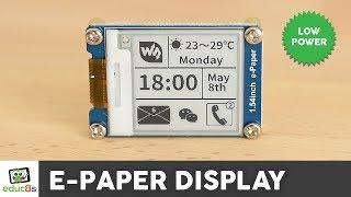 Arduino E-Paper Display Review ( Waveshare 1.54")