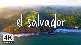 El Salvador 4K - Calming Music and Captivating Natural Beauty (4K UHD)