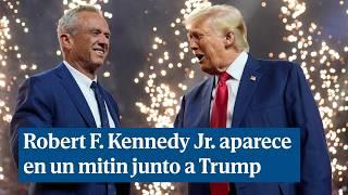 Robert F. Kennedy Jr. aparece en un mitin junto a Trump en Arizona