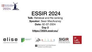 ESSIR2024: Retrieval and Re-Reranking