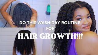 Do This Wash Day for HAIR GROWTH!!! | SUPER DETAILED!!! | ft. A Naturale Rose