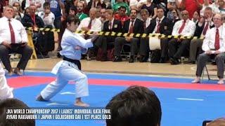 Ladies' Individual Kata Final: Ayano Nakamura, Japan