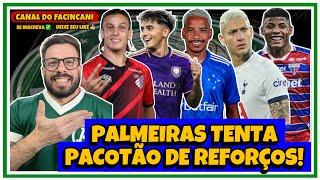 AO VIVO: PALMEIRAS ENCAMINHA TORRES E TENTA CANOBBIO, MATHEUS PEREIRA, HÉRCULES E RICHARLISON! 