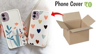 Phone Cover Making at Home use Cardboard