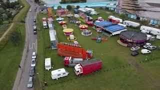 DJI 0161 Flying DJI Mini 2 drone around Brightlingsea Harbour Essex & Funfair June 2021