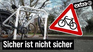 Realer Irrsinn: Demontierbare Fahrradbügel in Kassel | extra 3 | NDR