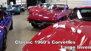 1960s Corvettes at Buyavette in Atlanta, Georgia