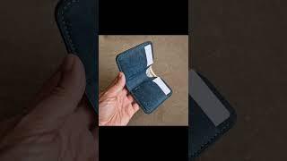 DIY Yacht Wallet | Slim Bifold Leather Wallet PDF Pattern for Cards & Cash