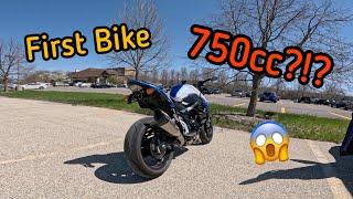 First Time on a Naked Bike | HD Audio | 2015 GSX-S 750 review