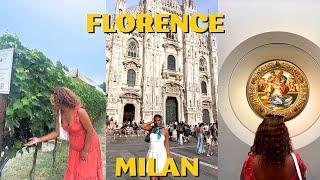 Florence & Milan Vlog: Art, Fashion, & Wine Tours!