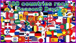 [Season9 Day9] 100 countries 39 stages marble point race | Marble Factory 2nd