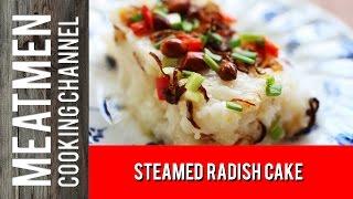 Steamed Radish Cake - 萝卜糕