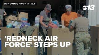 Volunteer group 'Redneck Air Force' aids Helene victims in Buncombe, surrounding counties