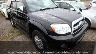 Used Toyota Hilux Cars For Sale   SBT Japan