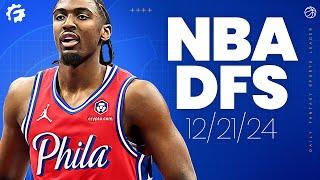 NBA DFS Picks & Strategy for #DraftKings & #FanDuel (12/21/24)