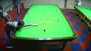 Khizar Aziz clearance of 62 against Samson Robert at Gulf Snooker Club, Karachi.