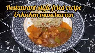 CHicken fried rice & chicken manchurian||winter special recipes