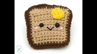 Amigurumi Small Toast with Butter