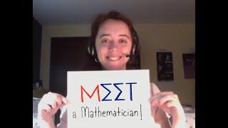 MEET a Mathematician! - Catherine Cannizzo (Simons Center)