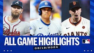 Highlights from ALL games on 8/12! (Mookie returns, Shohei homers, Snell/Sale duel AND MUCH MORE!)