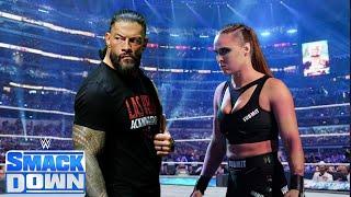 WWE Full Match - Ronda Rousey Vs. Roman Reigns : SmackDown Live Full Match